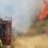 Φωτιά σε πεδίο βολής του στρατού στο Σουφλί